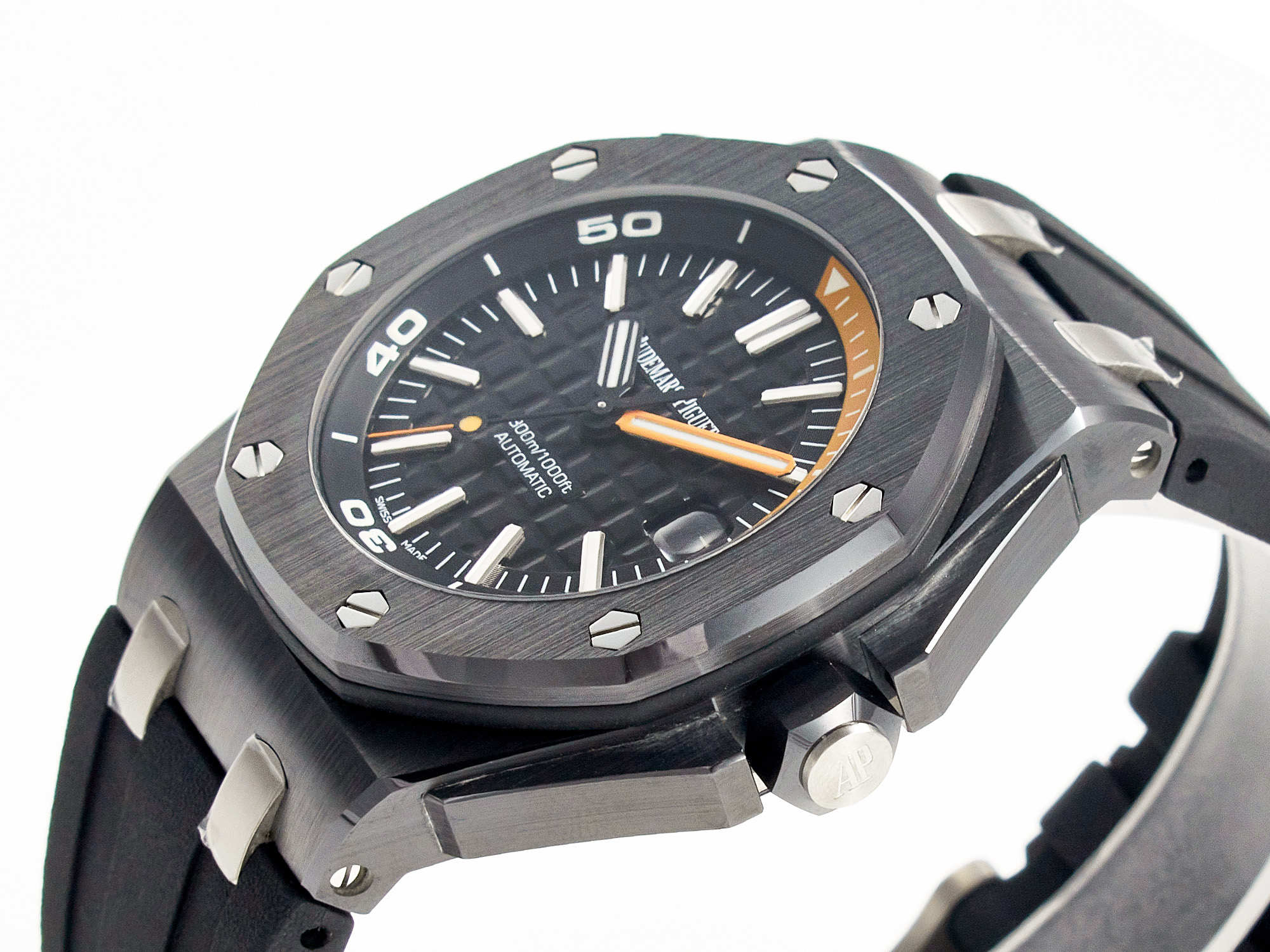 Royal Oak Offshore Diver 15707 Black Ceramic ZF 1:1 Best Edition SA3120 S*per Clone